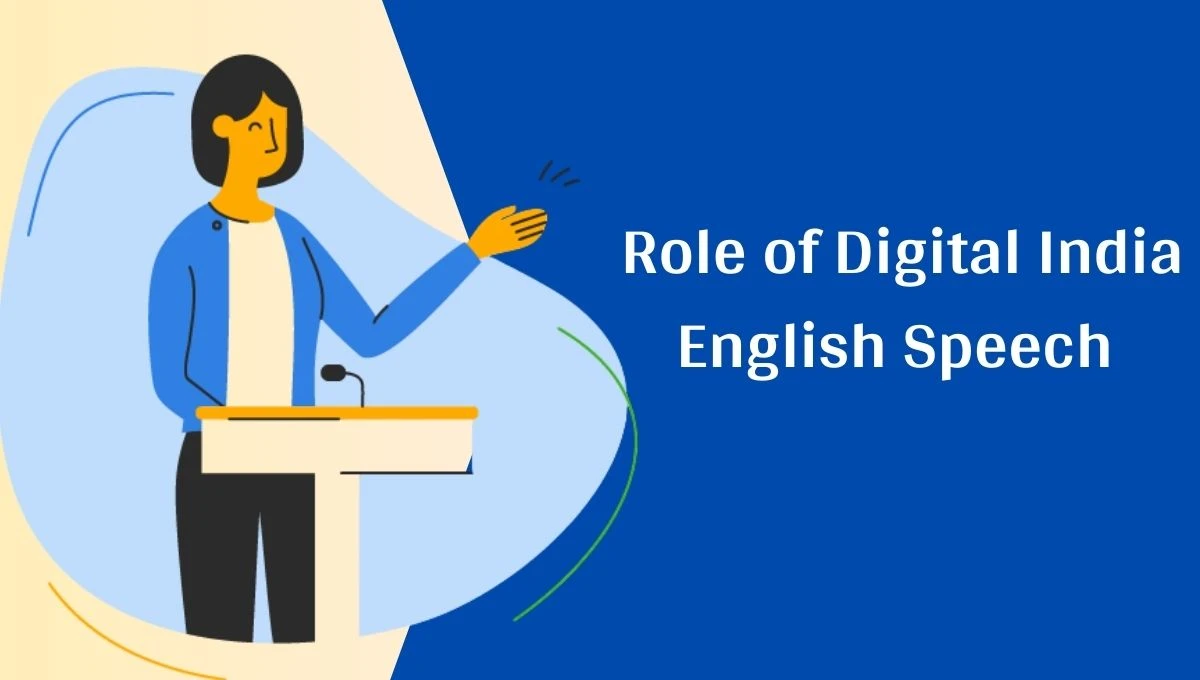 Role of Digital India English Speech